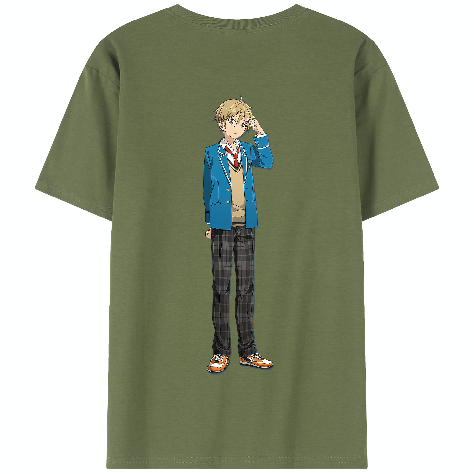 （画像用） あんさんぶるスターズ! Ensemble Stars 綿100％半袖Tシャツ（背面プリント）